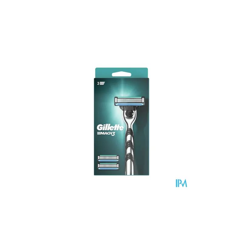 GILLETTE RAS MACH3+RECH X3