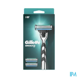 GILLETTE RAS MACH3+RECH X3
