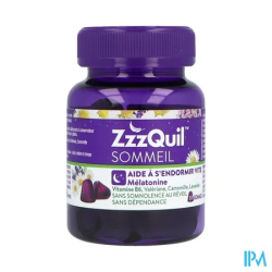 ZZZQUIL SOMMEIL GOMME FR BOIS X30