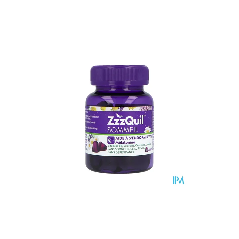 ZZZQUIL SOMMEIL GOMME FR BOIS X30