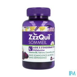 ZZZQUIL SOMMEIL GOMME FR BOIS X60