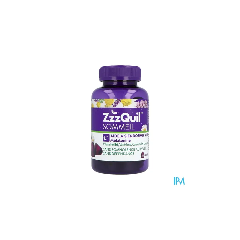 ZZZQUIL SOMMEIL GOMME FR BOIS X60
