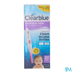 CLEARBLUE TEST OVUL DIGIT 1H 20