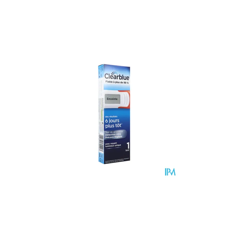 CLEARBLUE TEST GROS ULTRA PRECOCE1