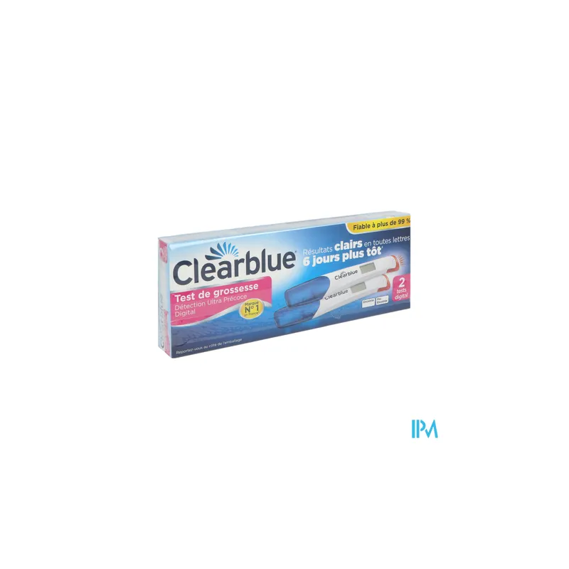 CLEARBLUE TEST GROS ULTRA PRECOCE2