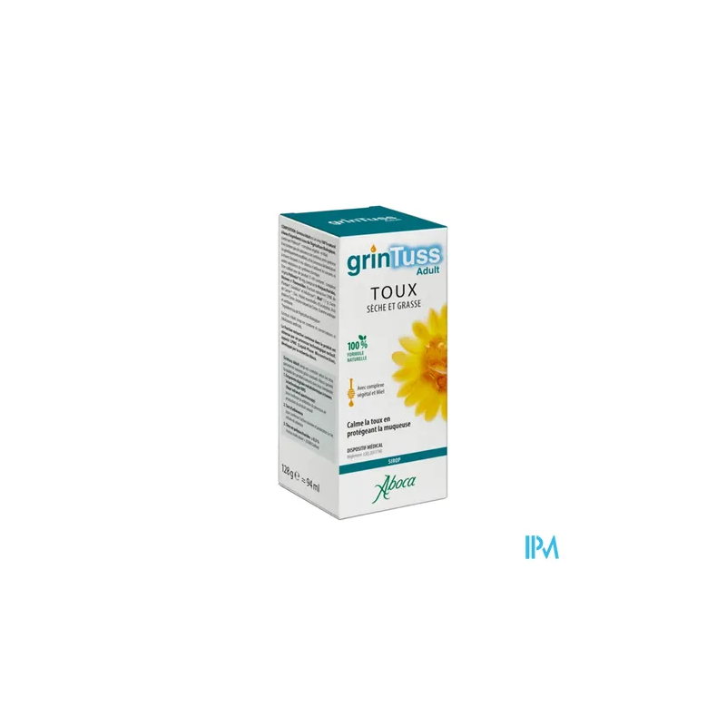 GRINTUSS TOUX SIROP ADULTE 128G