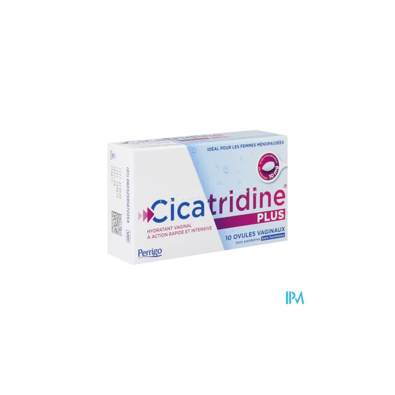 CICATRIDINE PLUS OVULE VAGINAL 10