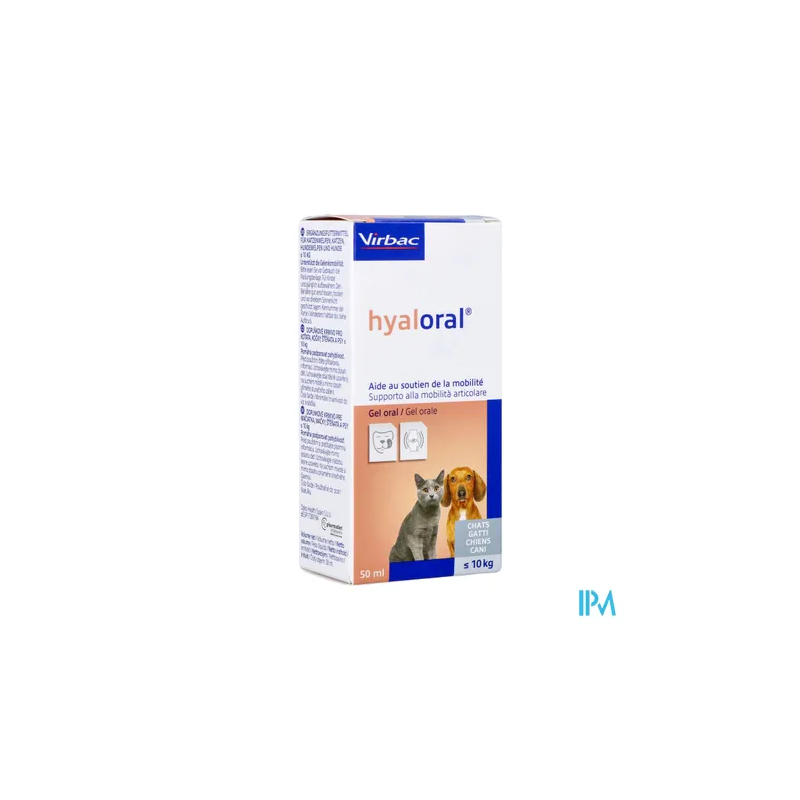HYALORAL CHAT/CHIEN GEL ORAL 50ML