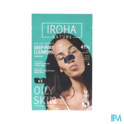 IROHA DETOX CHARBON NEZ PATCH 5