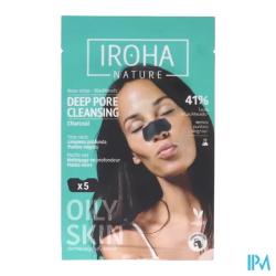 IROHA DETOX CHARBON NEZ PATCH 5