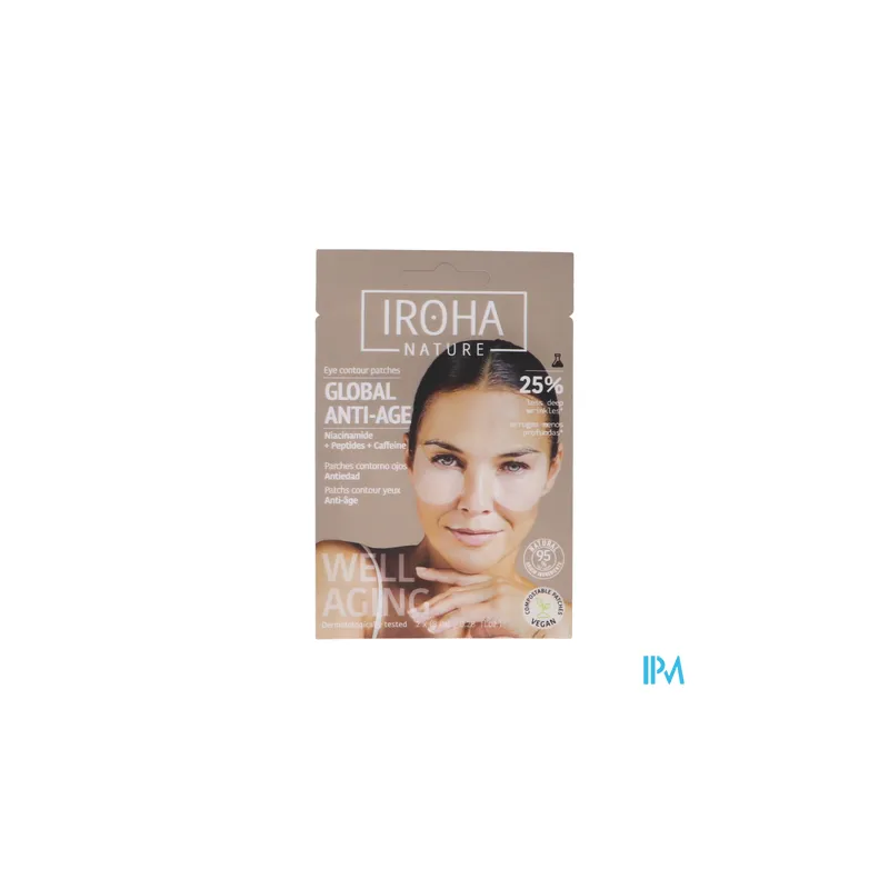 IROHA GLOBAL EYE CARE PATCH X2