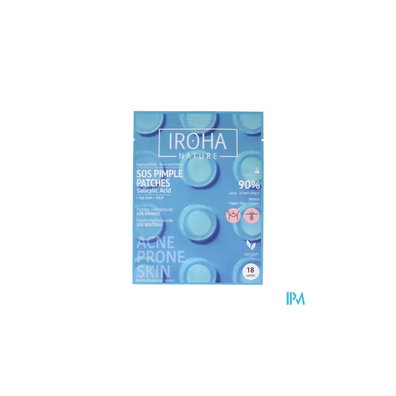 IROHA PATCH SOS BOUTON X18