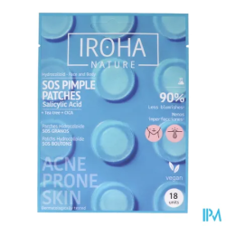 IROHA PATCH SOS BOUTON X18