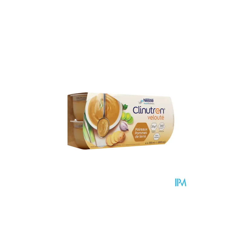 CLINUTREN SOUP VEL POI/PDT 200MLX4