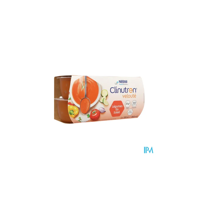 CLINUTREN SOUP VEL LEG SOL 200MLX4