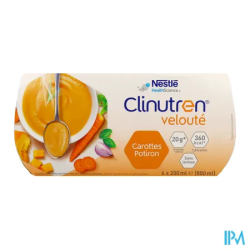 CLINUTREN SOUP VEL CAR/POT 200MLX4