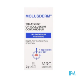 MOLUSDERM SOL CUTANE FL 3G