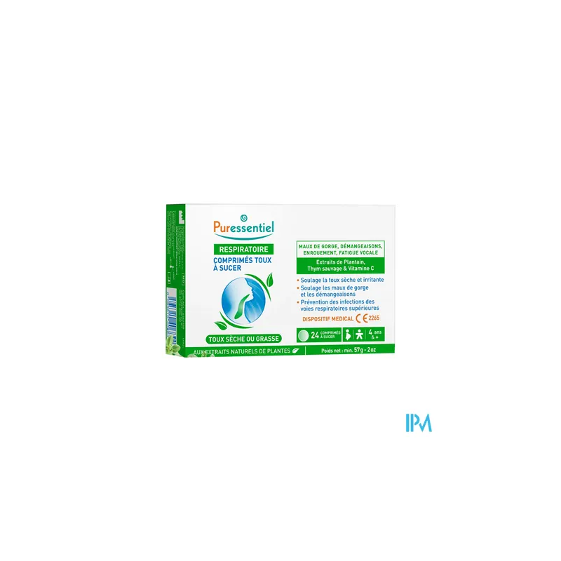 PURESSENTIEL TOUX CPR A SUCER 24