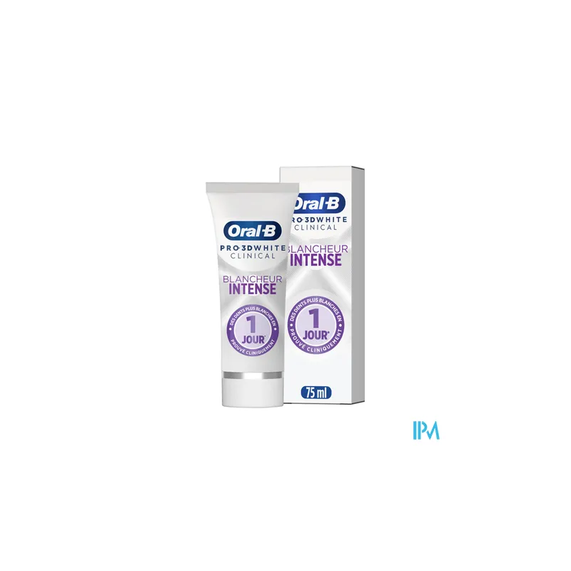 ORAL-B DENT 3D WHITE CLINICAL 75ML