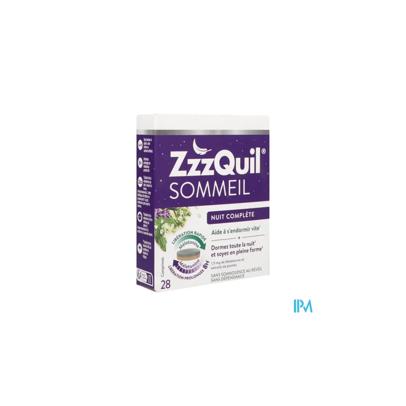 ZZZQUIL SOMMEIL NUIT COMP CPR 28