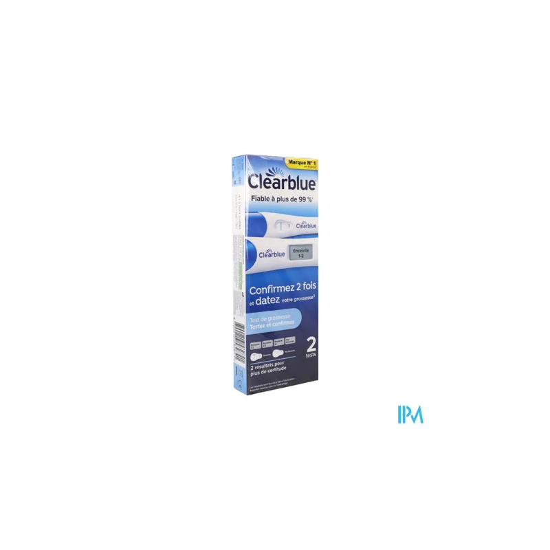CLEARBLUE TEST GROSS TEST&CONF X2