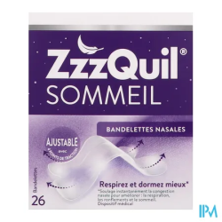 ZZZQUIL SOMMEIL BANDELET NASALE 26