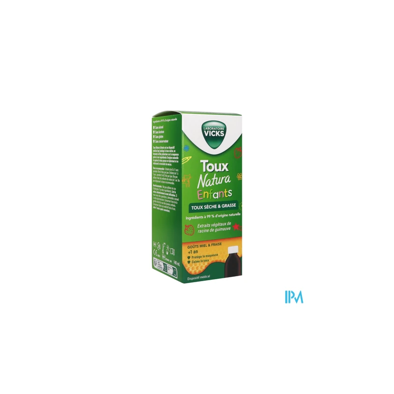 TOUX NATURA ENFANT SIROP 140ML