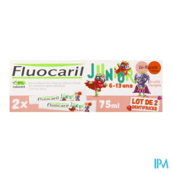 FLUOCARIL JUNIOR GEL FR RGE 2X75ML