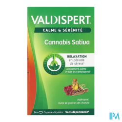 VALDISPERT CANNABIS SATIVA CAPS 24