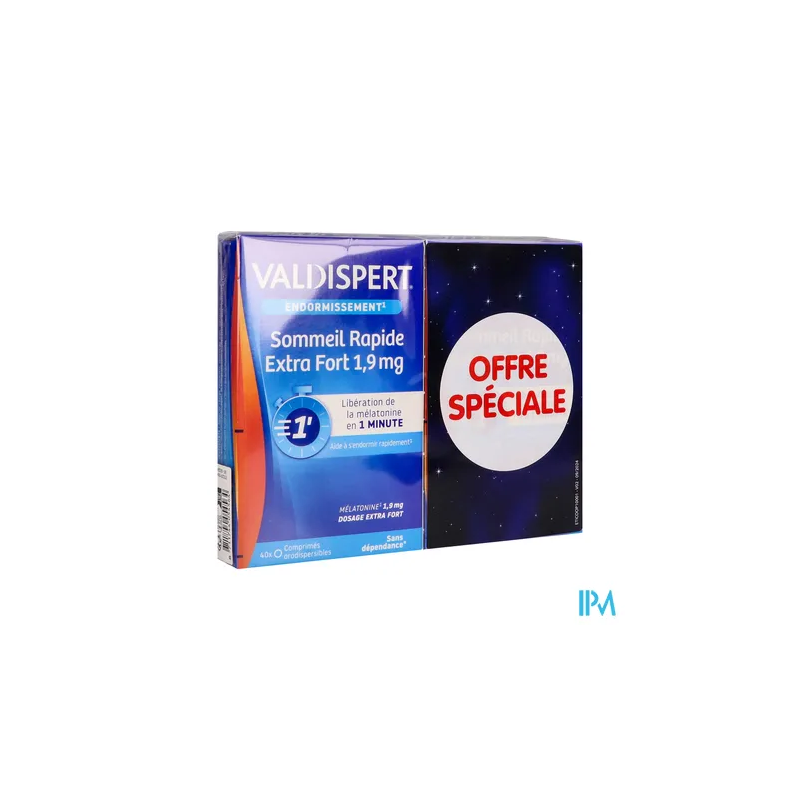 VALDISPERT MELATON 1,9MG CPR 40X2