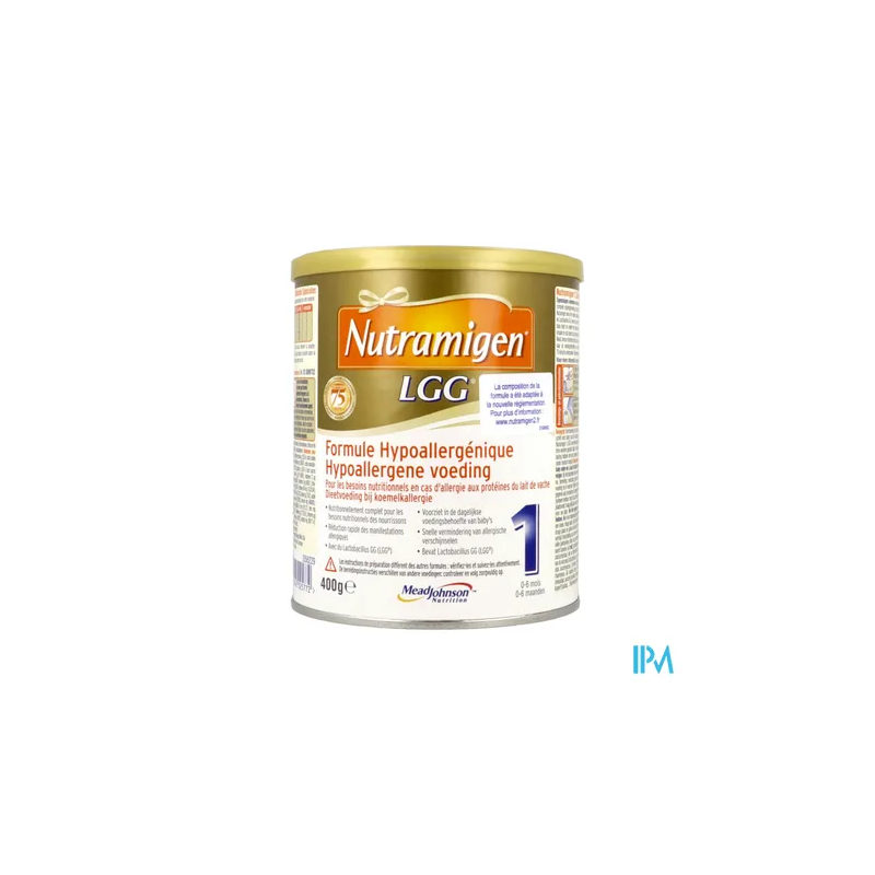NUTRAMIGEN 1LGG 0/6MOIS PDR400G