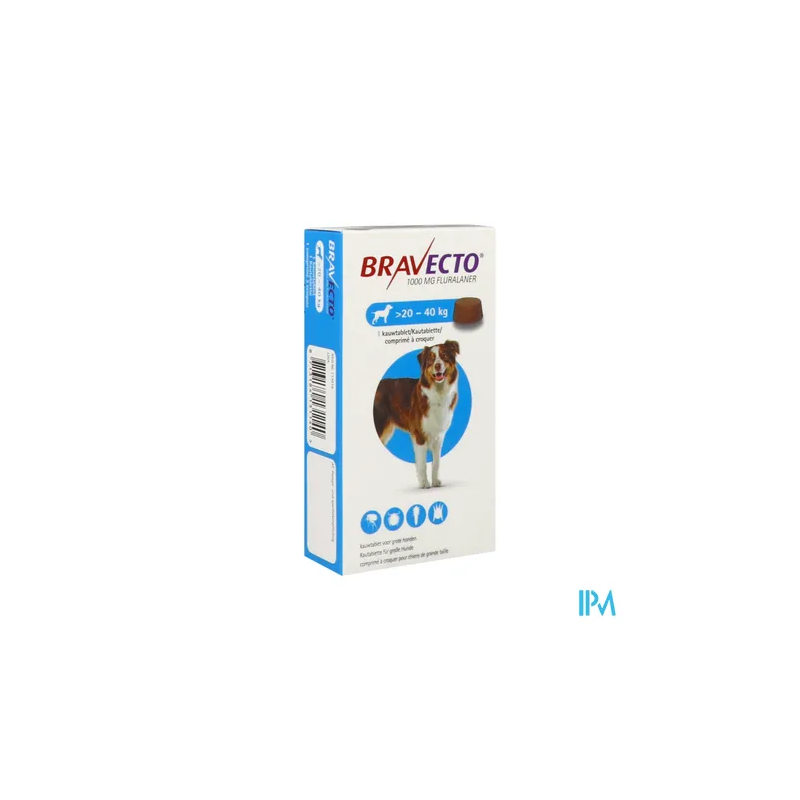 BRAVECTO CHIEN 20KG-40KG CPR 1