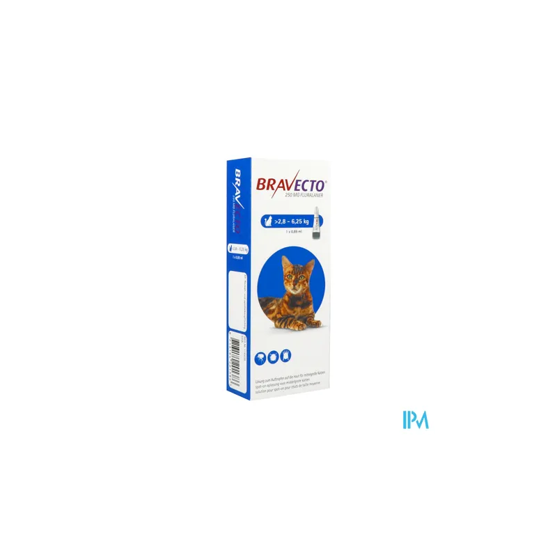 BRAVECTO SPOTON CT 2,8-6,25KG DOS1