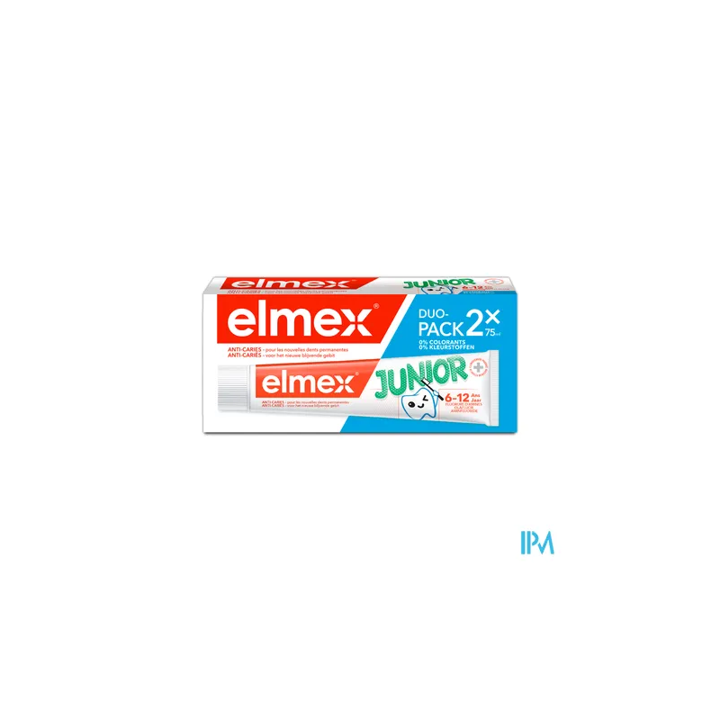 ELMEX DENT JUNIOR 75ML X2