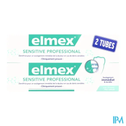ELMEX DENT SENSITIV PRO 75ML X2