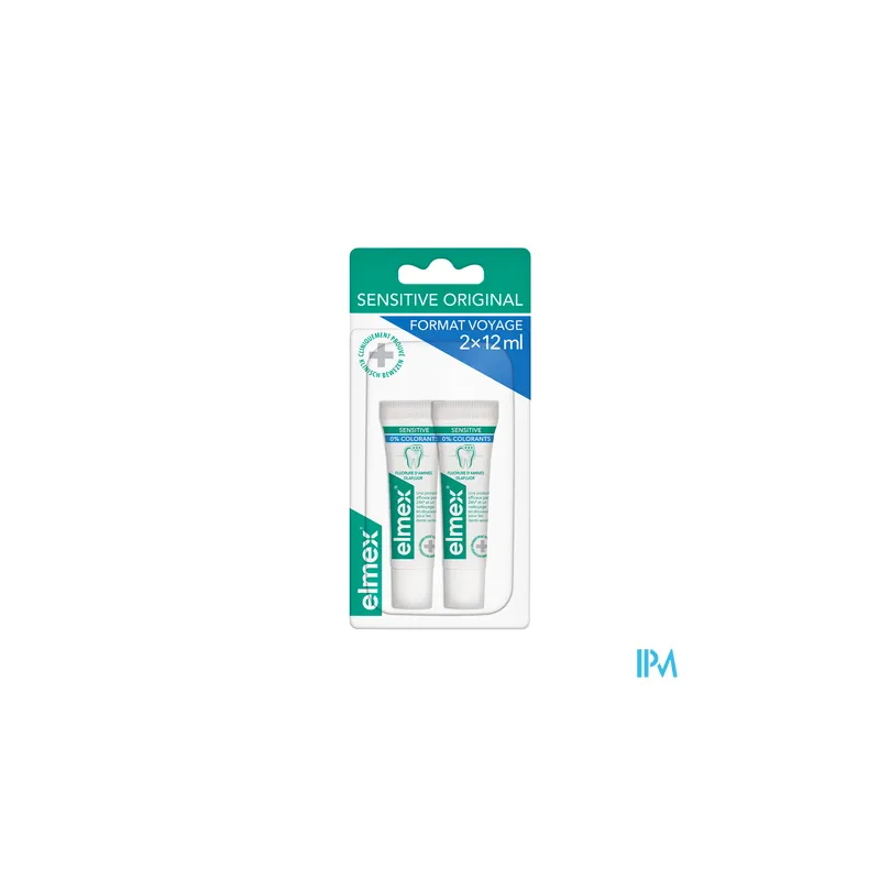 ELMEX DENT SENSITIVE VOYAGE 12MLX2