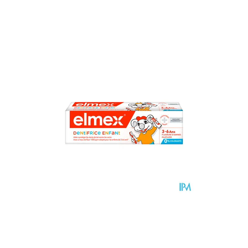 ELMEX DENT ENFANT 3-6ANS 50ML