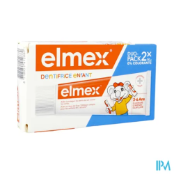 ELMEX DENT ENFANT 3-6ANS 50MLX2