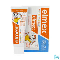 ELMEX DENT ENFANT 3-6ANS 50MLX2