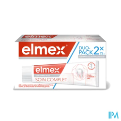 ELMEX DENT SOIN COMPLET 75ML DUO