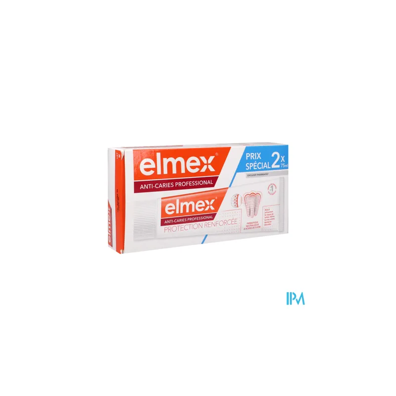 ELMEX DENT P SPE A/CARIE PRO2X75ML