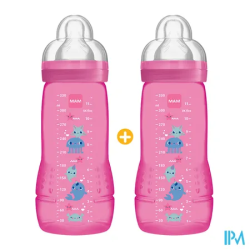 BIB MAM E ACTIV FILL DEB X 330MLX2