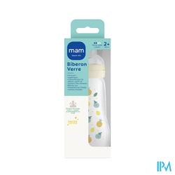 BIB MAM VER 1AGE DEB/2 BLANC 260ML