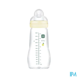 BIB MAM VER 1AGE DEB/2 BLANC 260ML
