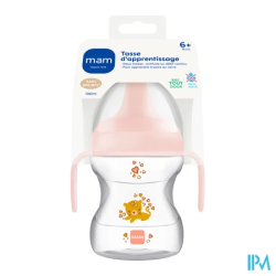 TASSE MAM APPRENTI+ANSE +6M 190ML