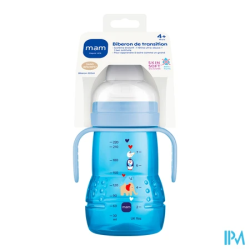 BIB MAM TRANSI GARCON SILIC 220ML