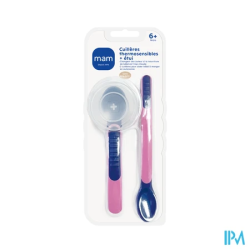 MAM CUILLERE THERMO+ETUI PROTECTX2