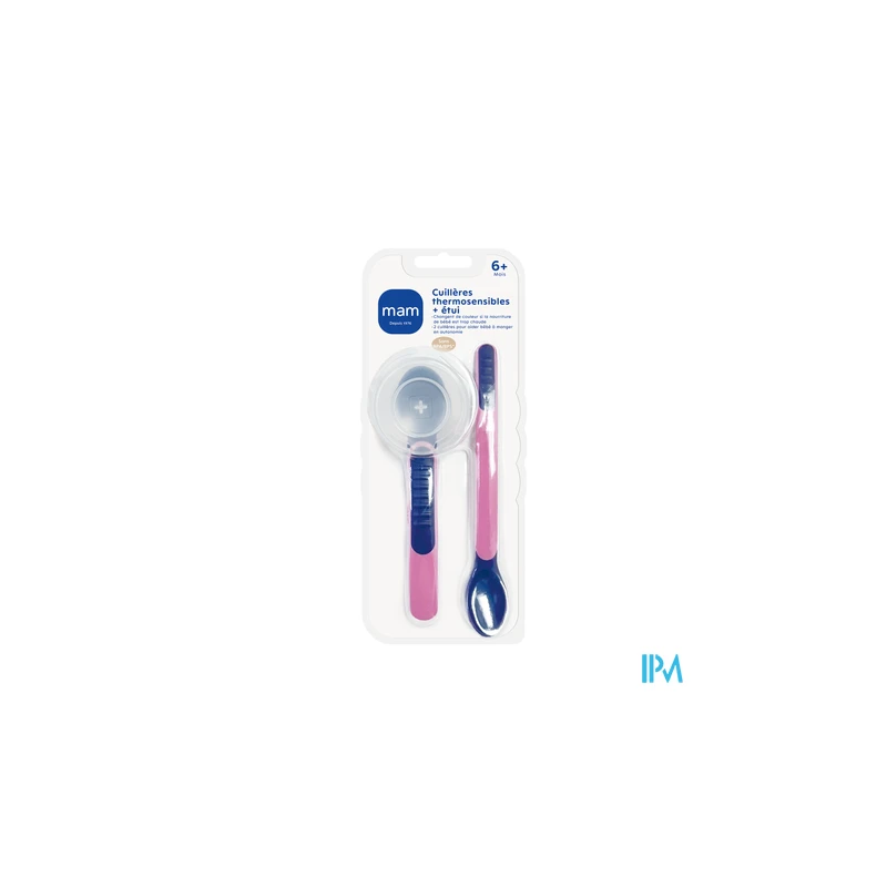 MAM CUILLERE THERMO+ETUI PROTECTX2
