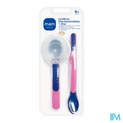 MAM CUILLERE THERMO+ETUI PROTECTX2