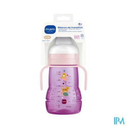 BIB MAM TRANSI FILLE SILIC 220ML